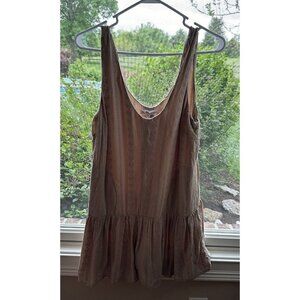 BCBG Generation Boho‎ Festival Embroidered Romper Medium M